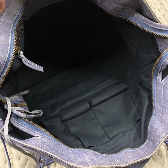 Balenciaga Classic City Moto Bag Tote Grey - Picture 7 of 10